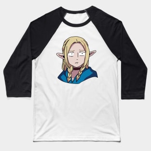 Marcille Concerned Delicious in Dungeon Baseball T-Shirt